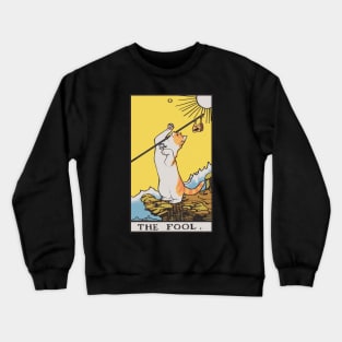 Major Meowrcana - 0 - The Fool Crewneck Sweatshirt